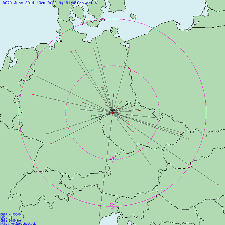 QSO Map Jun 2014 13cm